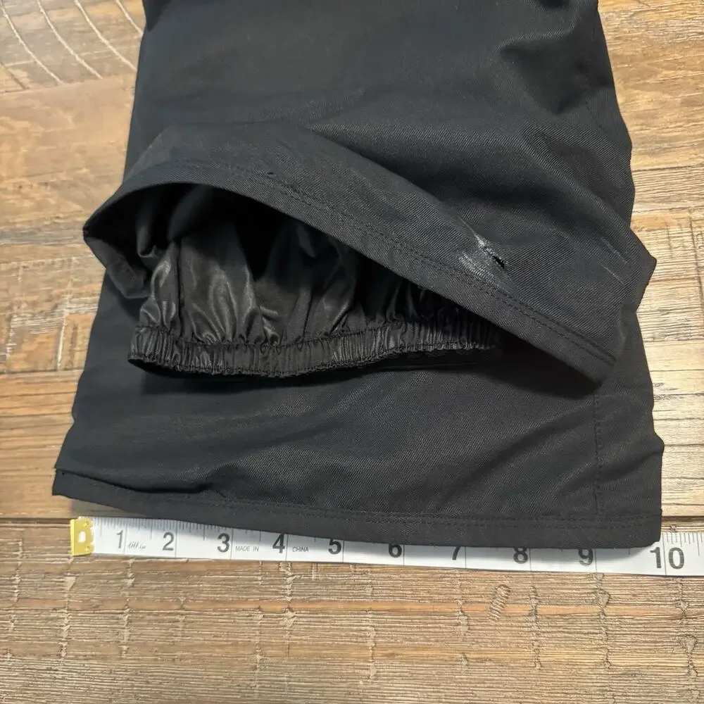 Volcom Youth XL 14Y Insulated Snowboard Pant Black Cargo 10K Waterproof Straight